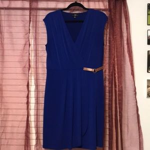 Blue wrap dress *2 for $20 dress*